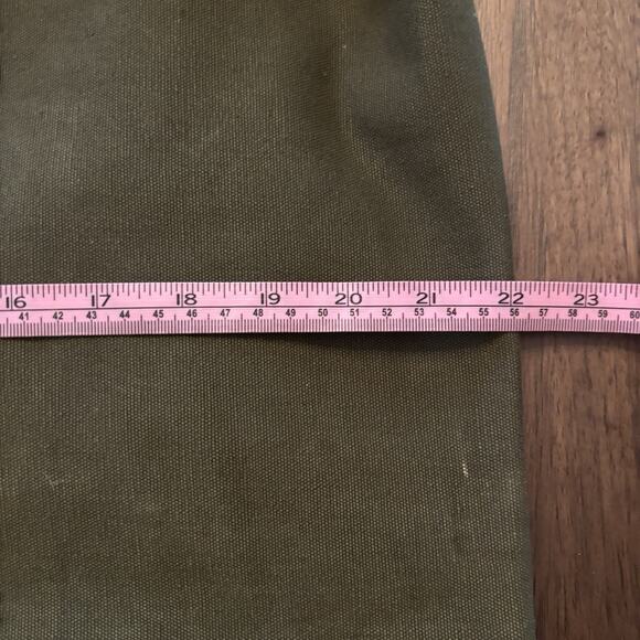 Vietnam War USAF Green Canvas Duffle Bag Granddad Named Original 1960's EXC COND - Picture 9 of 11